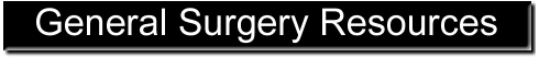 General Surgery Resourses