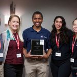 The UW School of Veterinary Medicine chapter of Veterinarians as One Inclusive Community for Empowerment (VOICE) receives the VOICE National Chapter of the Year Award