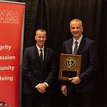 The Wisconsin Veterinary Medical Association (WVMA) named Dr. Nigel Cook the 2019 Veterinarian of the Year