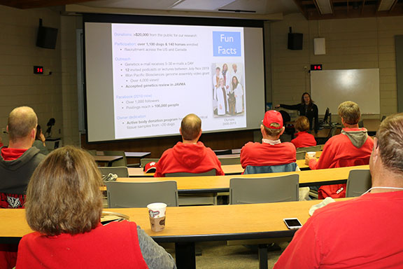 lecture hall presentation