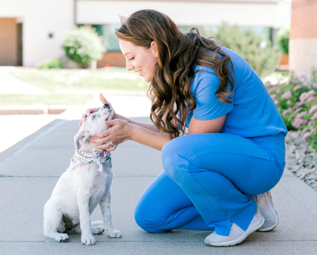 DVM student Marie Bucko