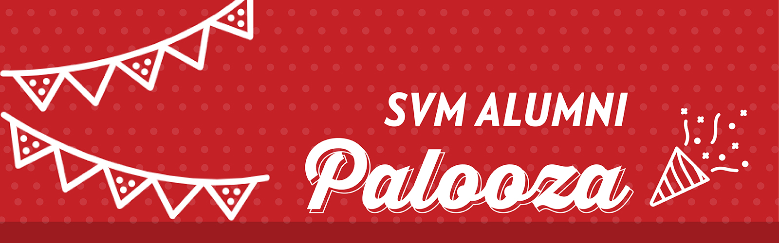 alumni palooza event banner