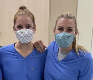 Sisters Ali (left) and Annie Pankowski.